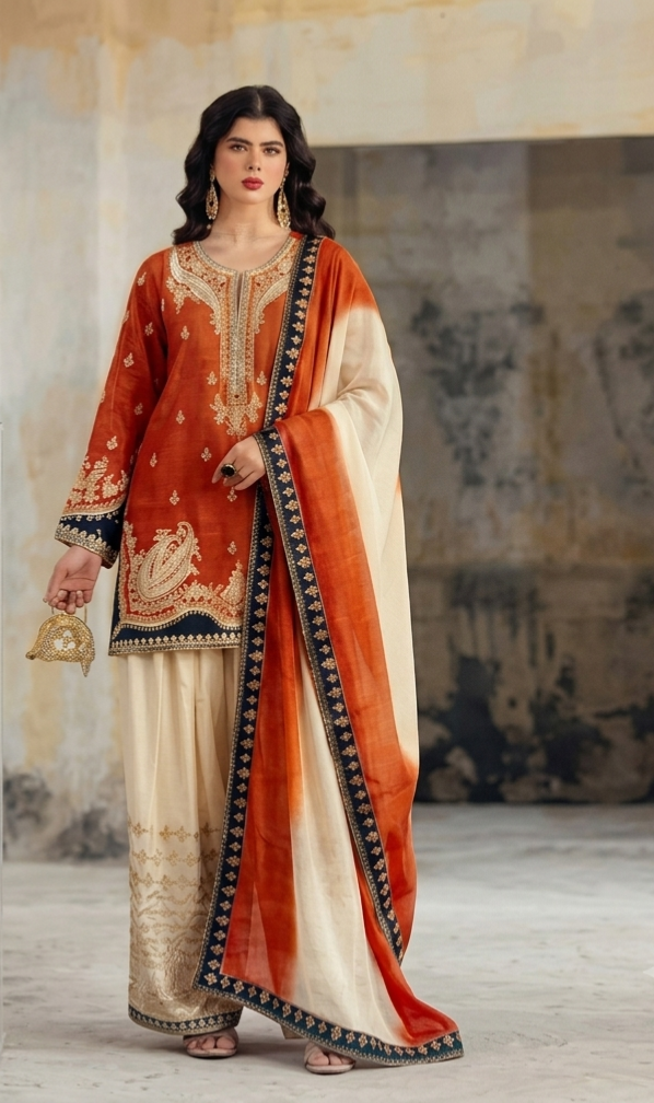 Ethnic Outfit best quality 3pc